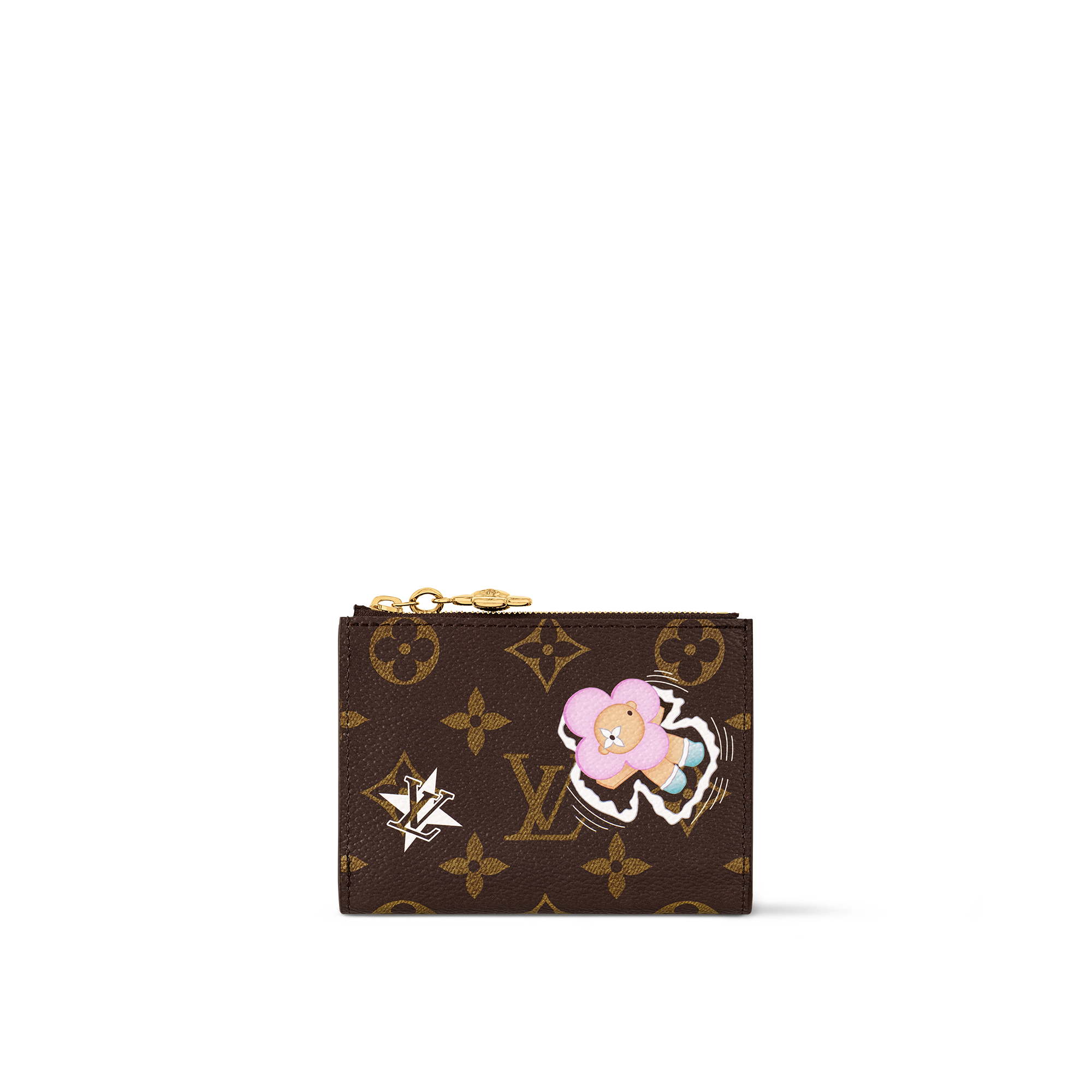 Lisa Wallet Monogram Canvas in Women