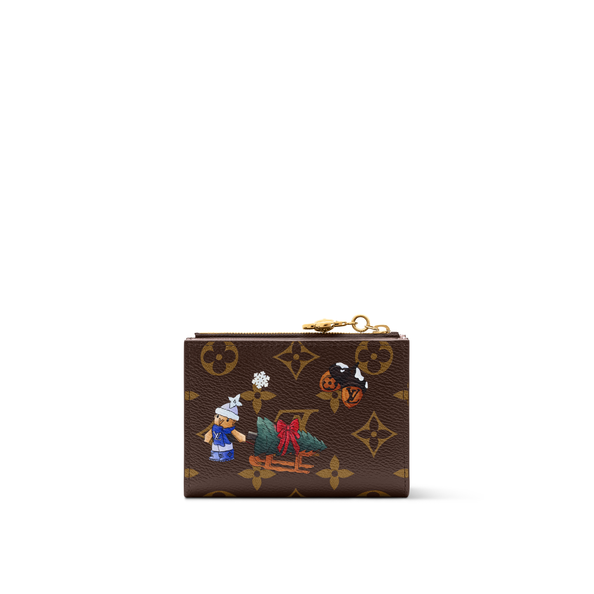 Lisa Wallet Monogram Canvas in Women