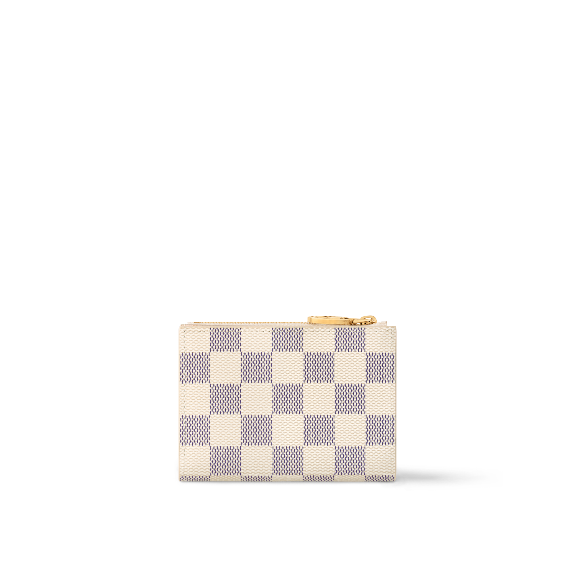 Lisa Wallet Damier Azur Canvas in Women