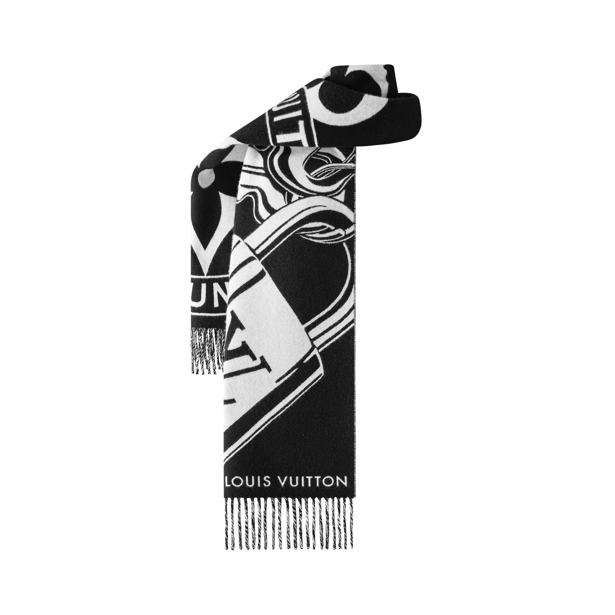 Lock And Keys Scarf S00 in Women