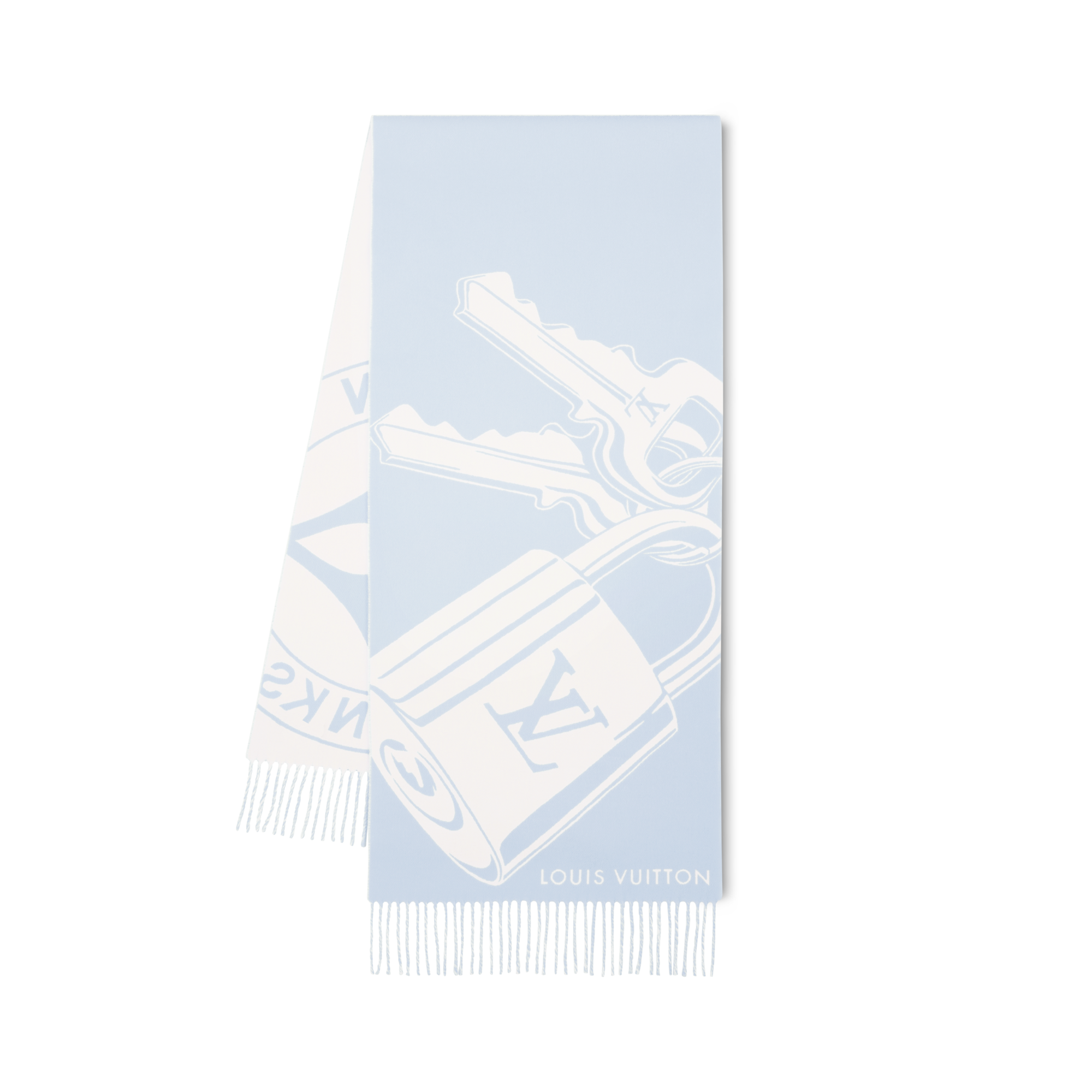 Lock And Keys Scarf S00 in Women