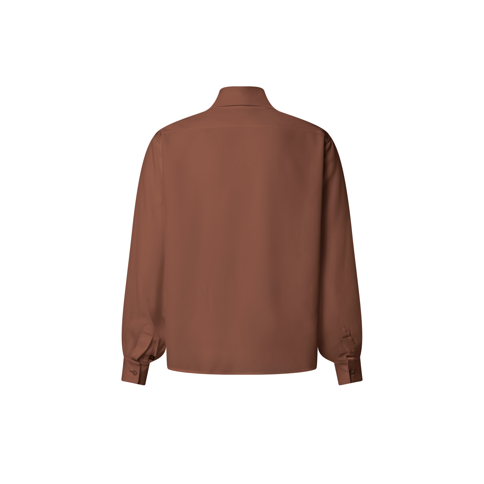 Long-Sleeved  Lavaliere Shirt With Pocket Detail  in Women