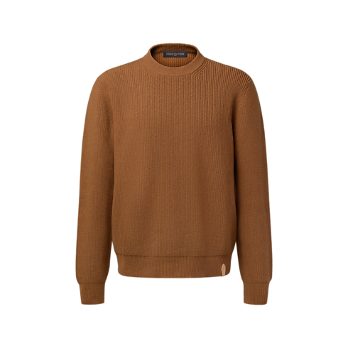 Long-Sleeved Cashmere Crewneck in Men's Ready-to-Wear All Ready-to-Wear collections by Louis Vuitton (Product zoom)
