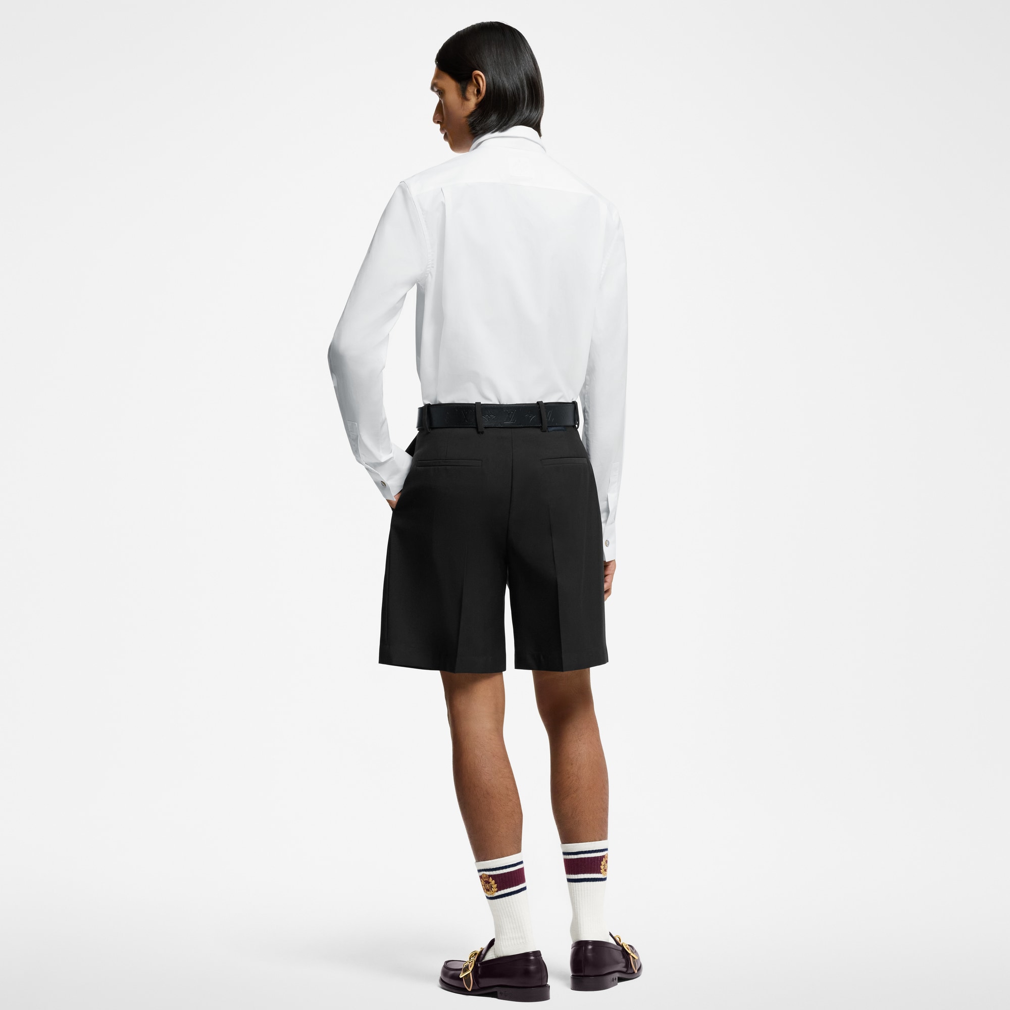 Long-Sleeved Cotton Shirt  in Men