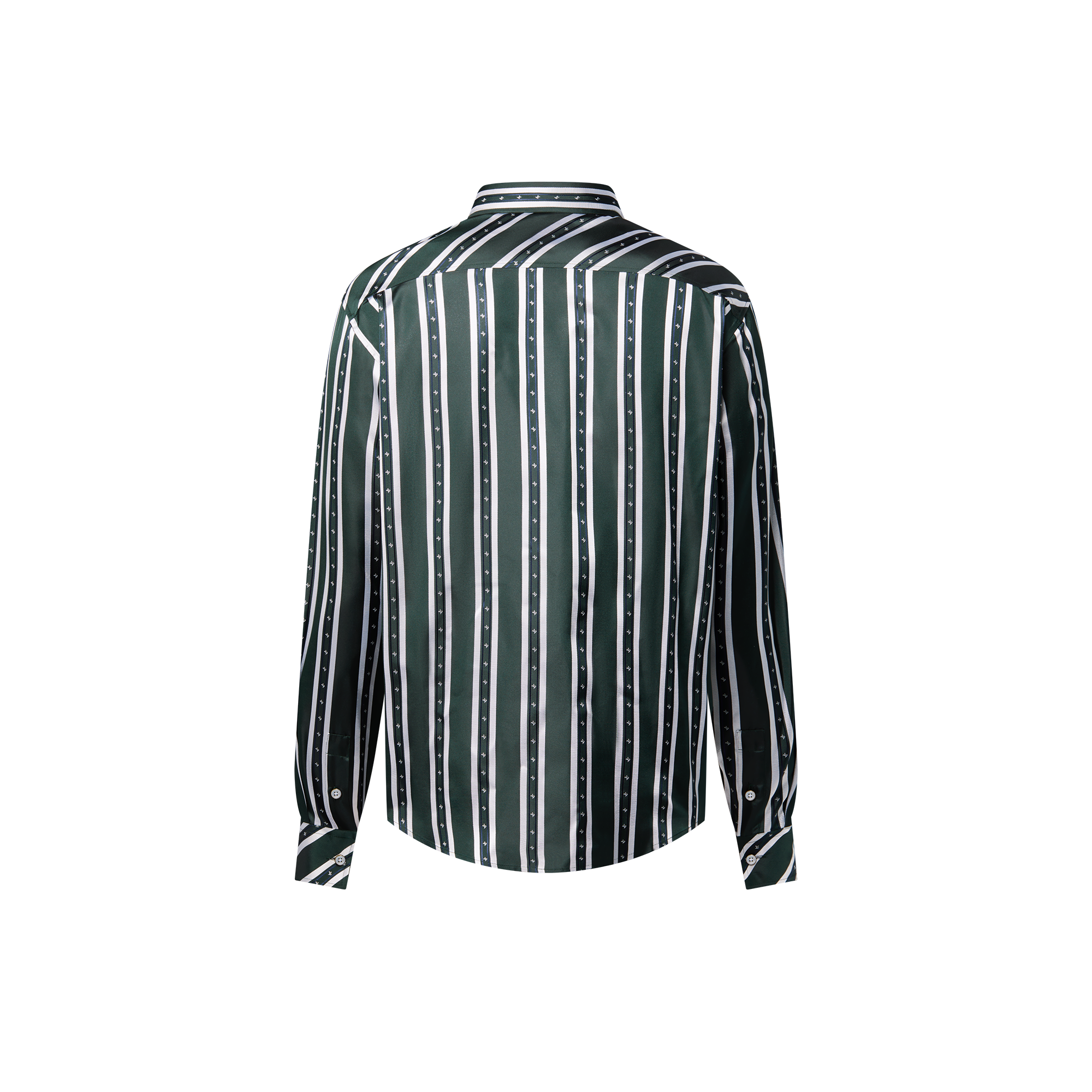 Long-Sleeved Silk Shirt  in Men