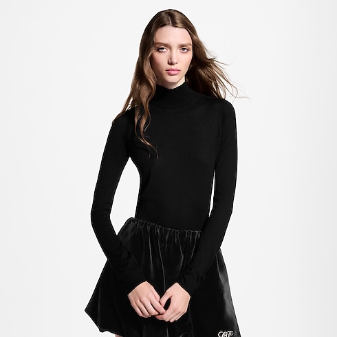 Long-Sleeved Turtleneck Top in Women's Ready-to-Wear Knitwear collections by Louis Vuitton (Product zoom)