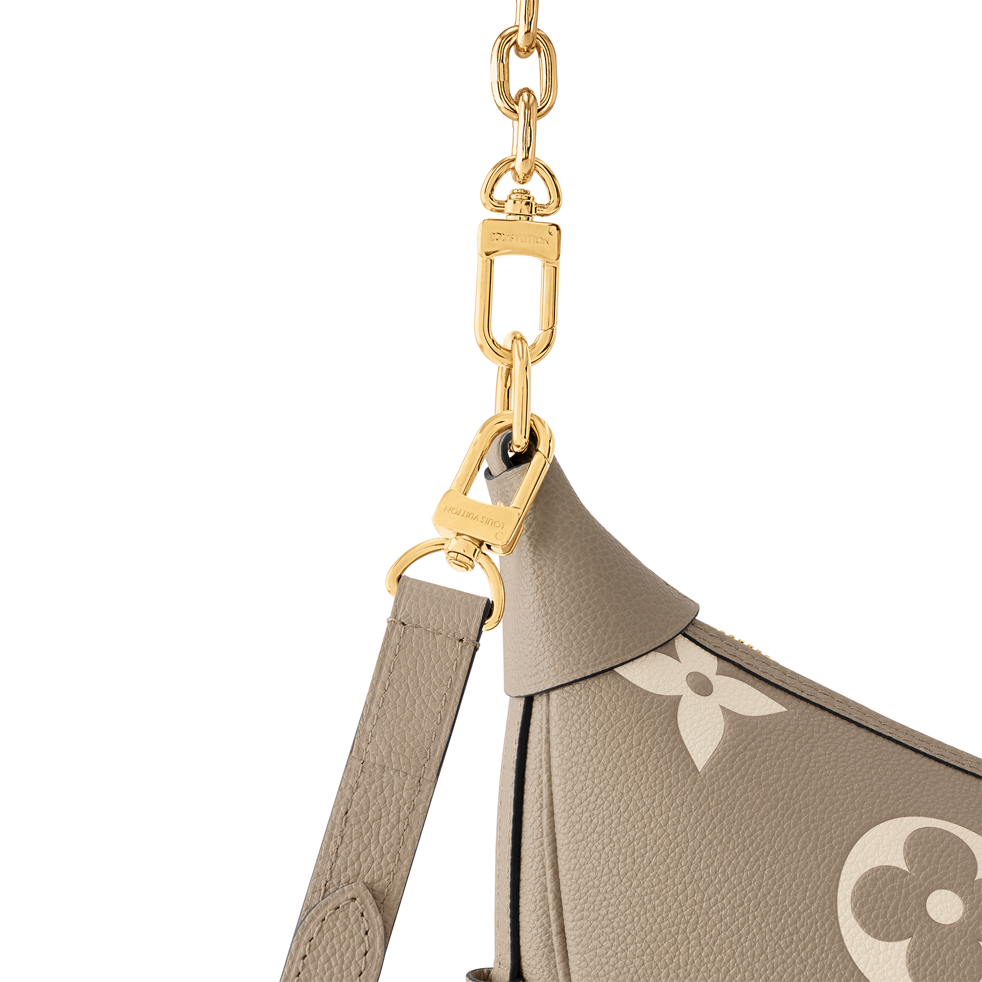Loop Hobo Bicolor Monogram Empreinte Leather in Women