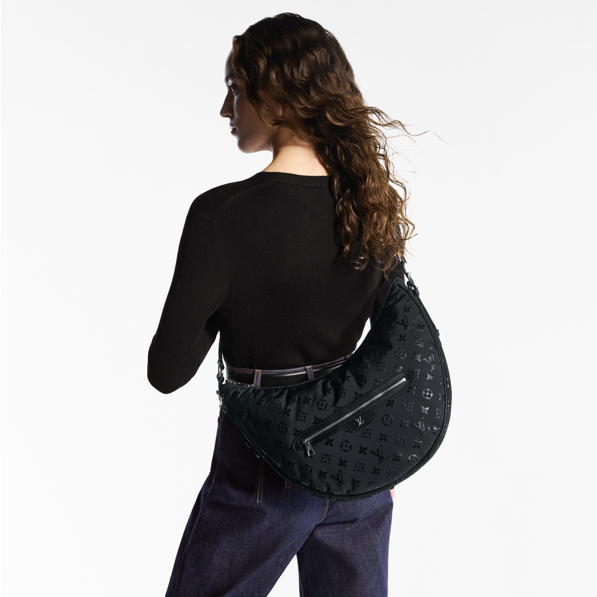 Loop Hobo Pocket Other Monogram Canvas in Women