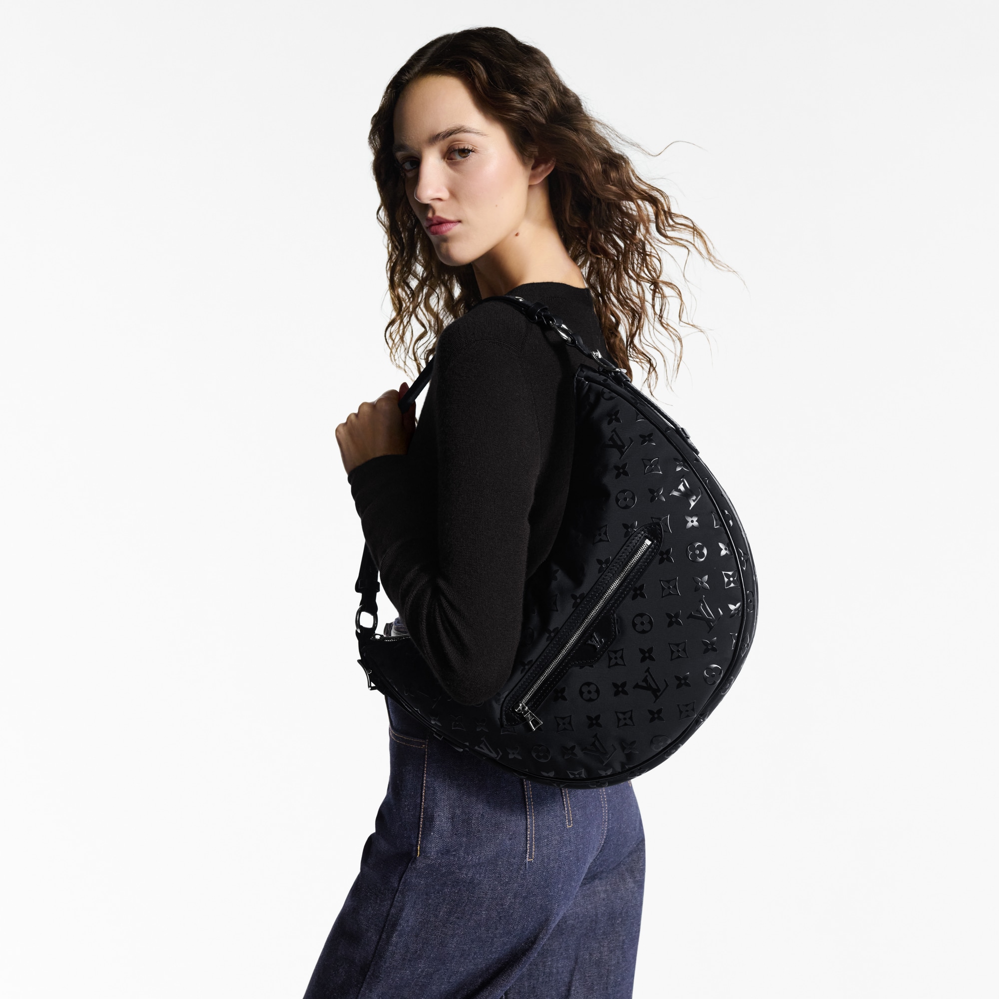 Loop Hobo Pocket Other Monogram Canvas in Women