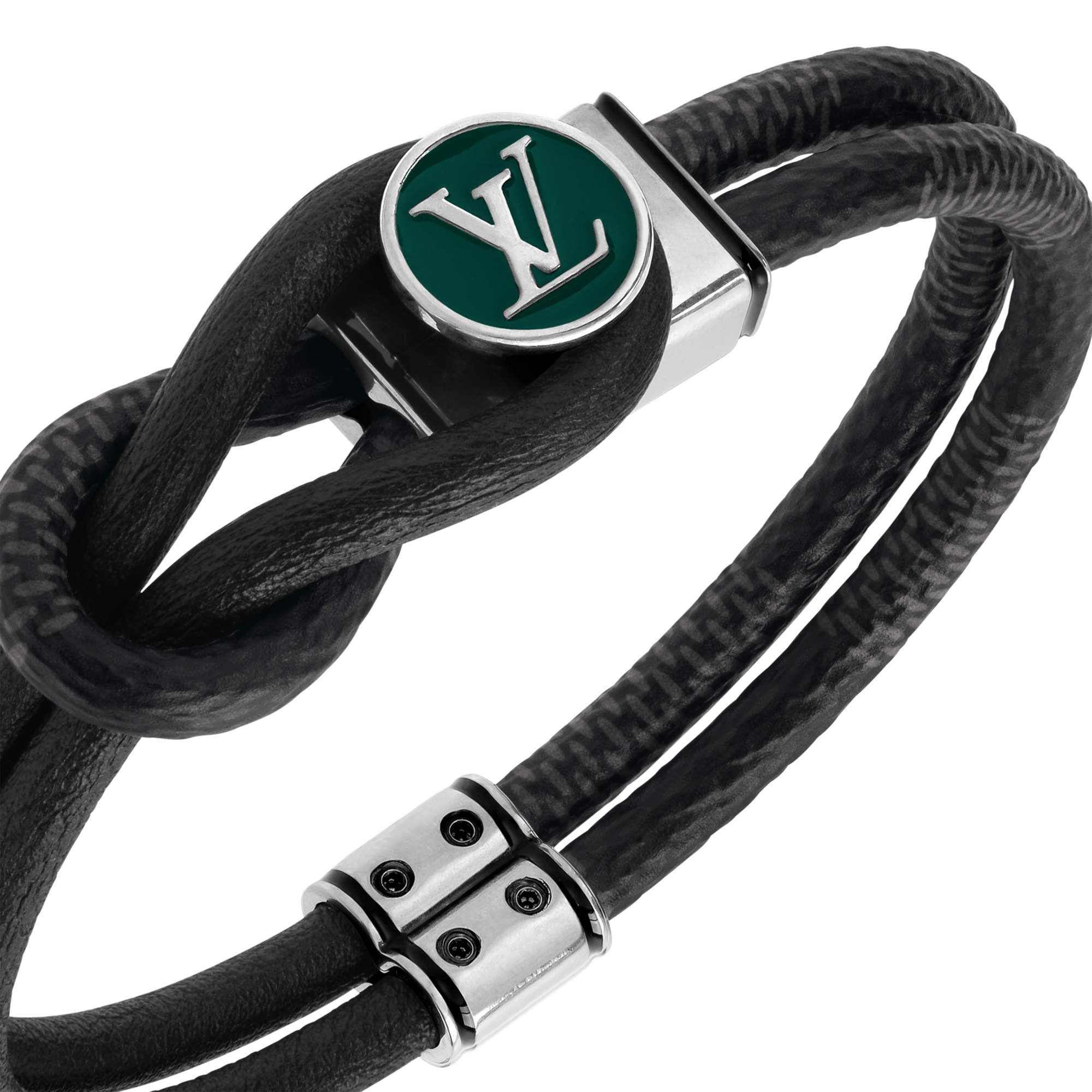 Loop It Damier Graphite Bracelet  in Men