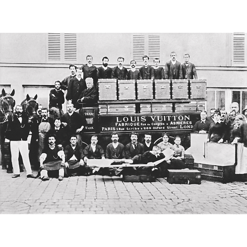 Louis Vuitton Manufactures in Trunks, Travel and Home's Library Hard Cover Books collections by Louis Vuitton (Product zoom)