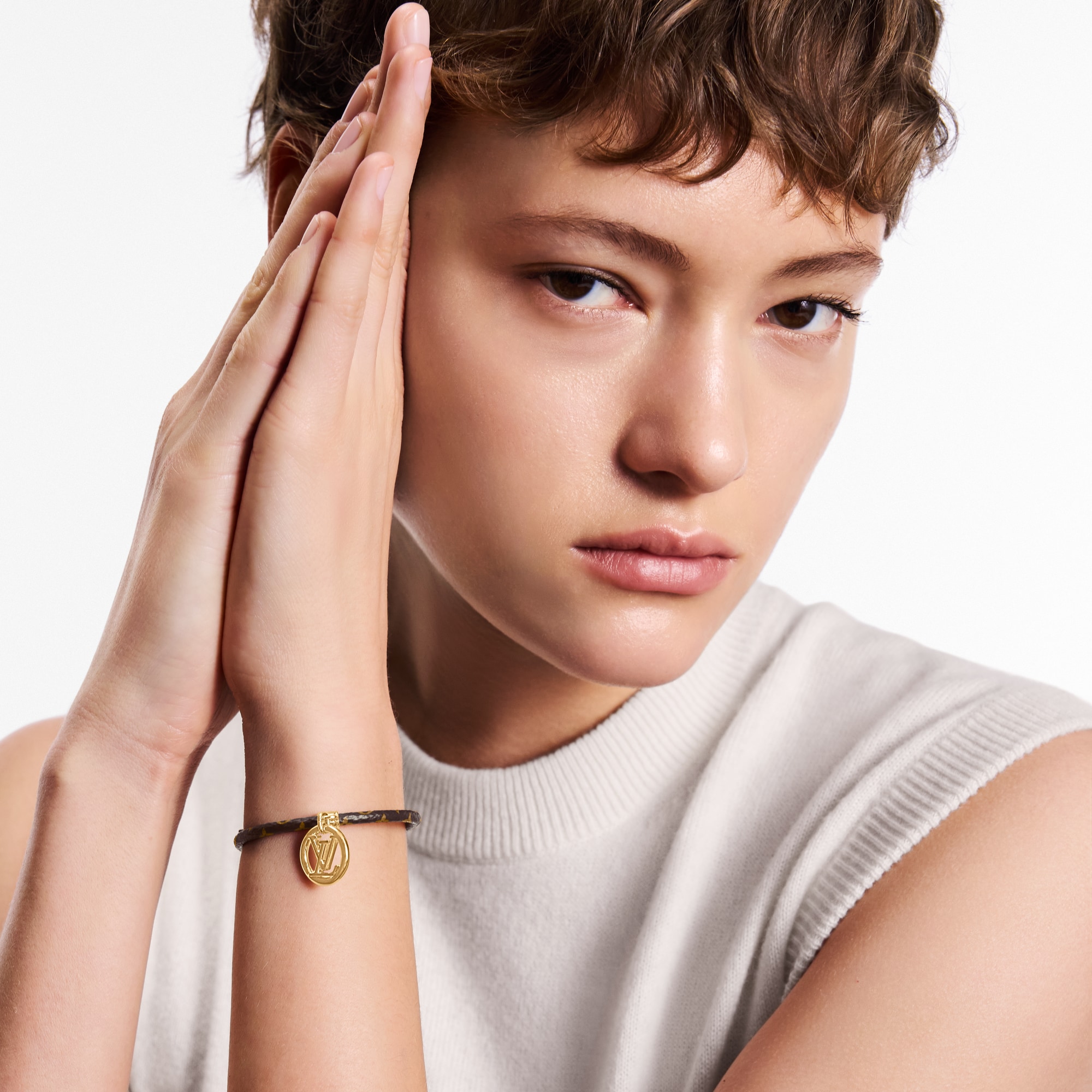 Louise Bracelet Monogram Canvas in Women