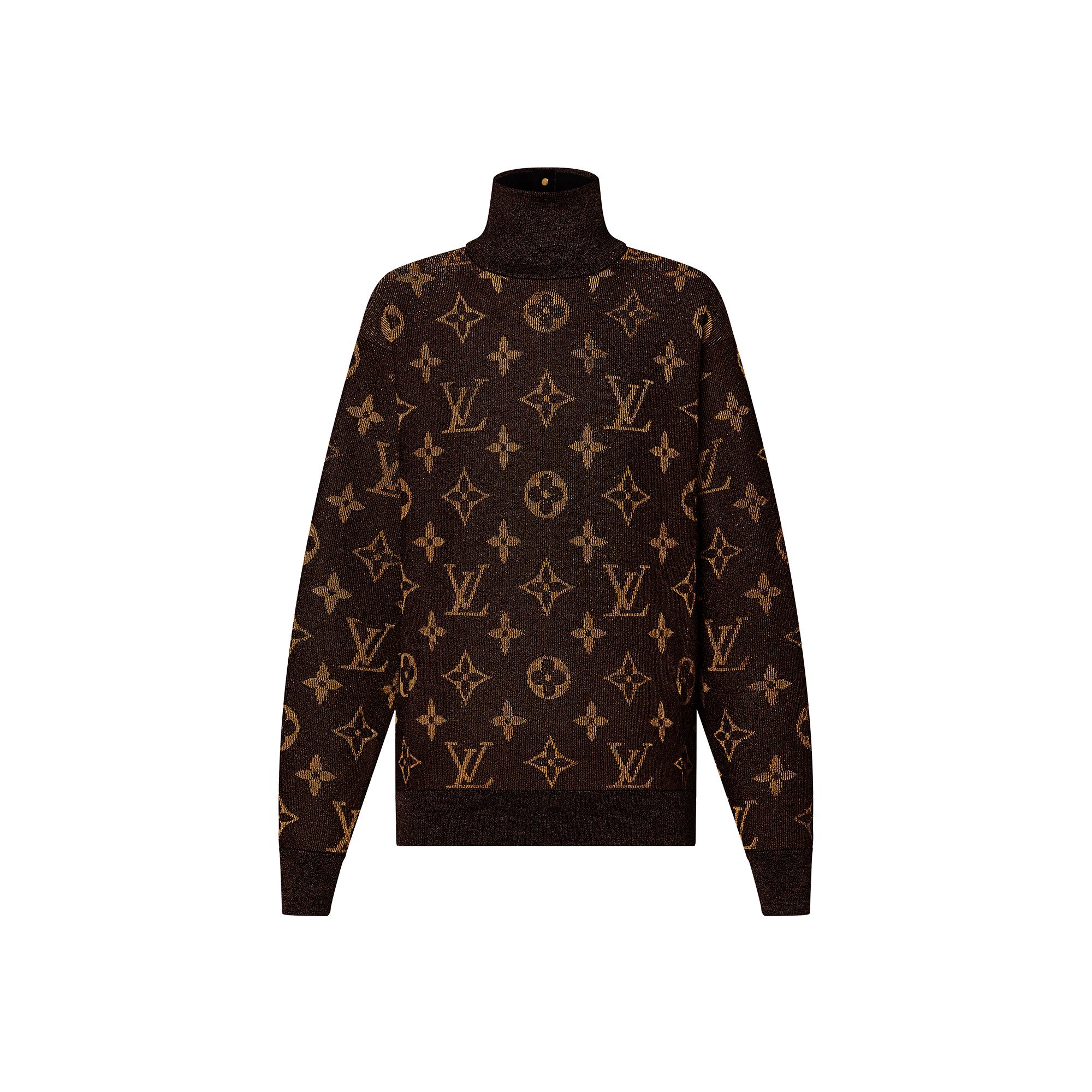 monogram pullover
