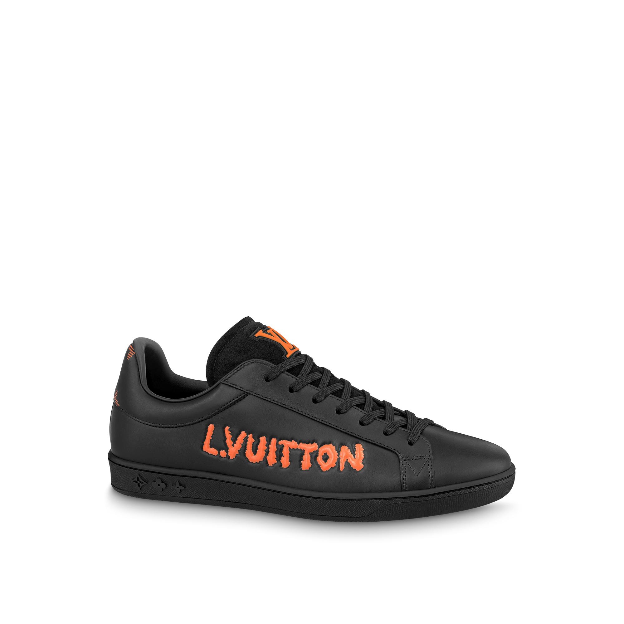 orange louis vuitton shoes