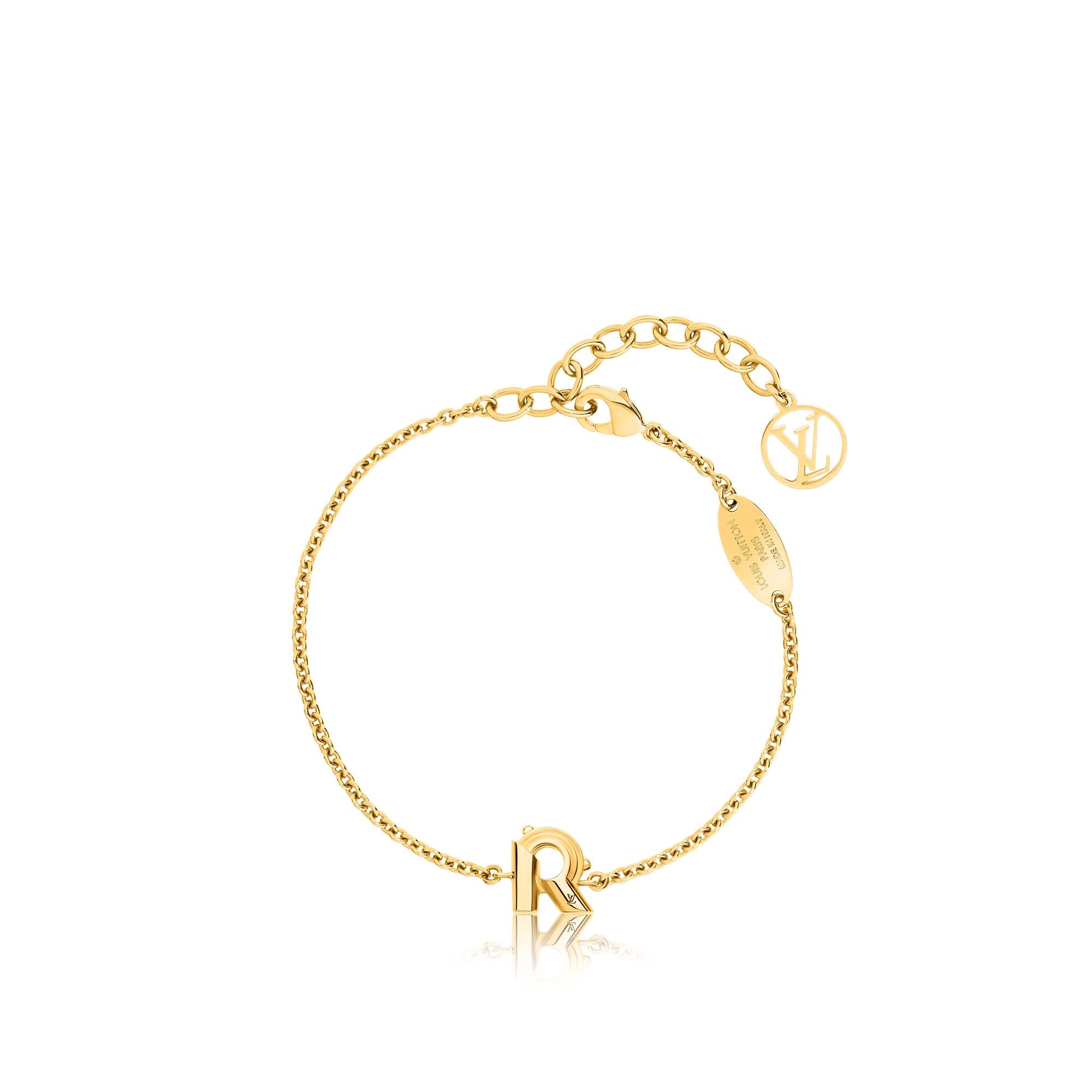 LV & Me bracelet, letter R S00 - Fashion Jewelry | LOUIS VUITTON