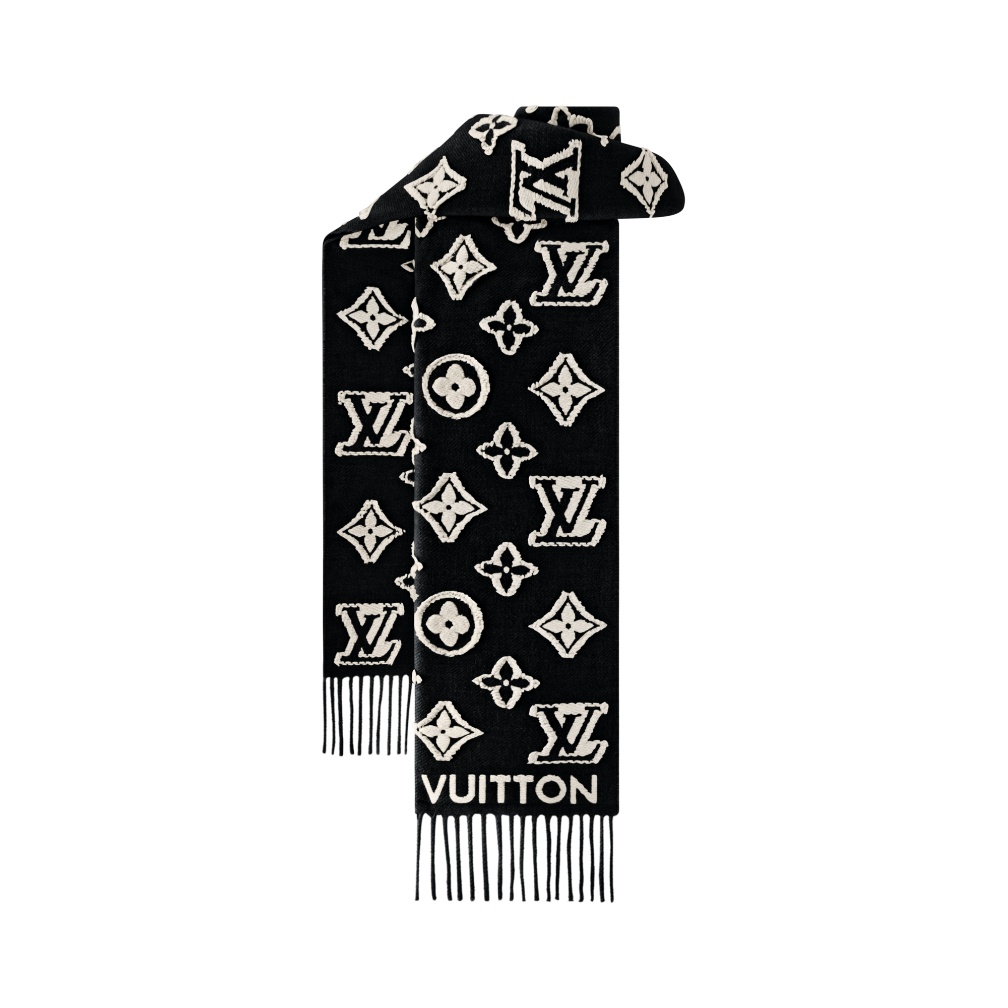 LV 3D Scarf S00 in Women