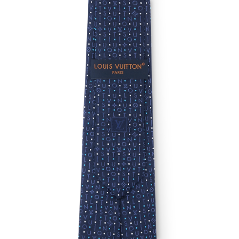 LV Alphabet Tie back view