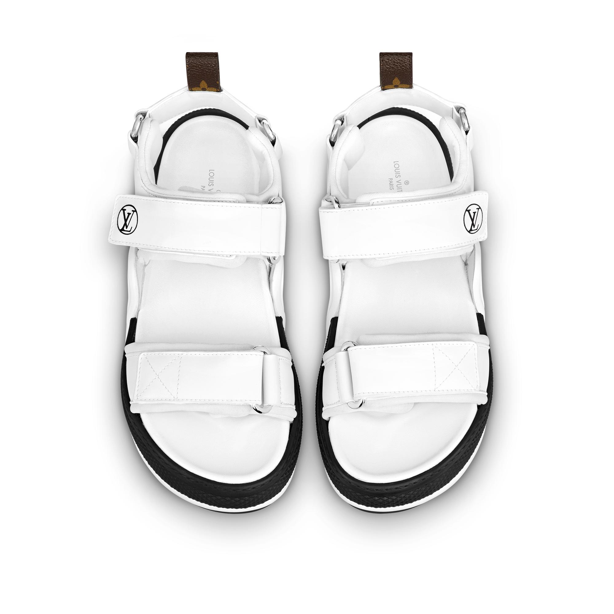 lv archlight flat sandal
