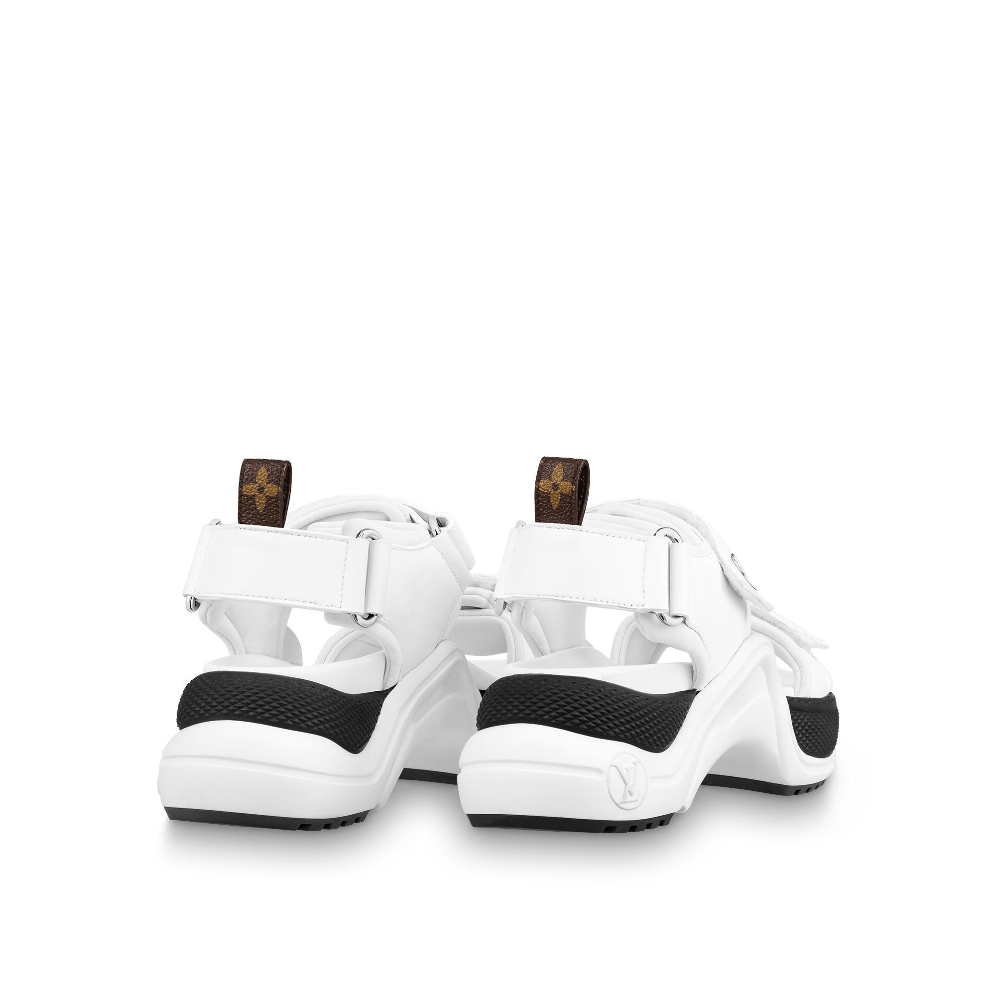 lv archlight flat sandal