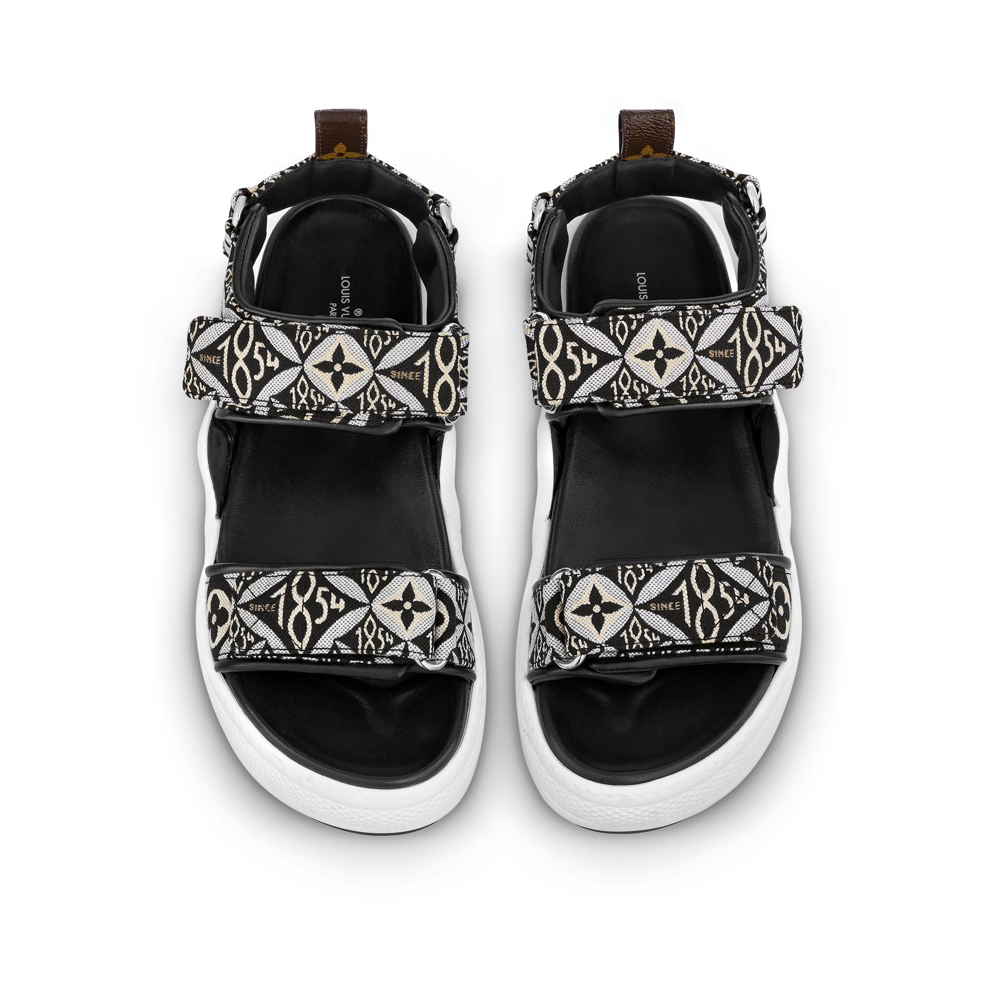 lv archlight flat sandal