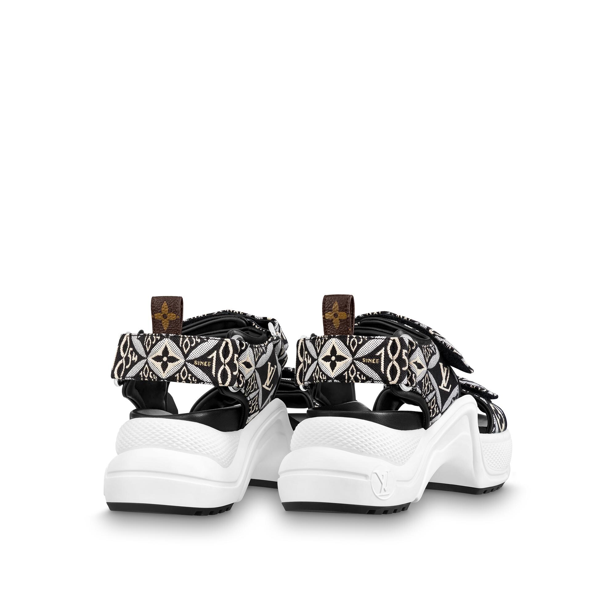 lv archlight flat sandal
