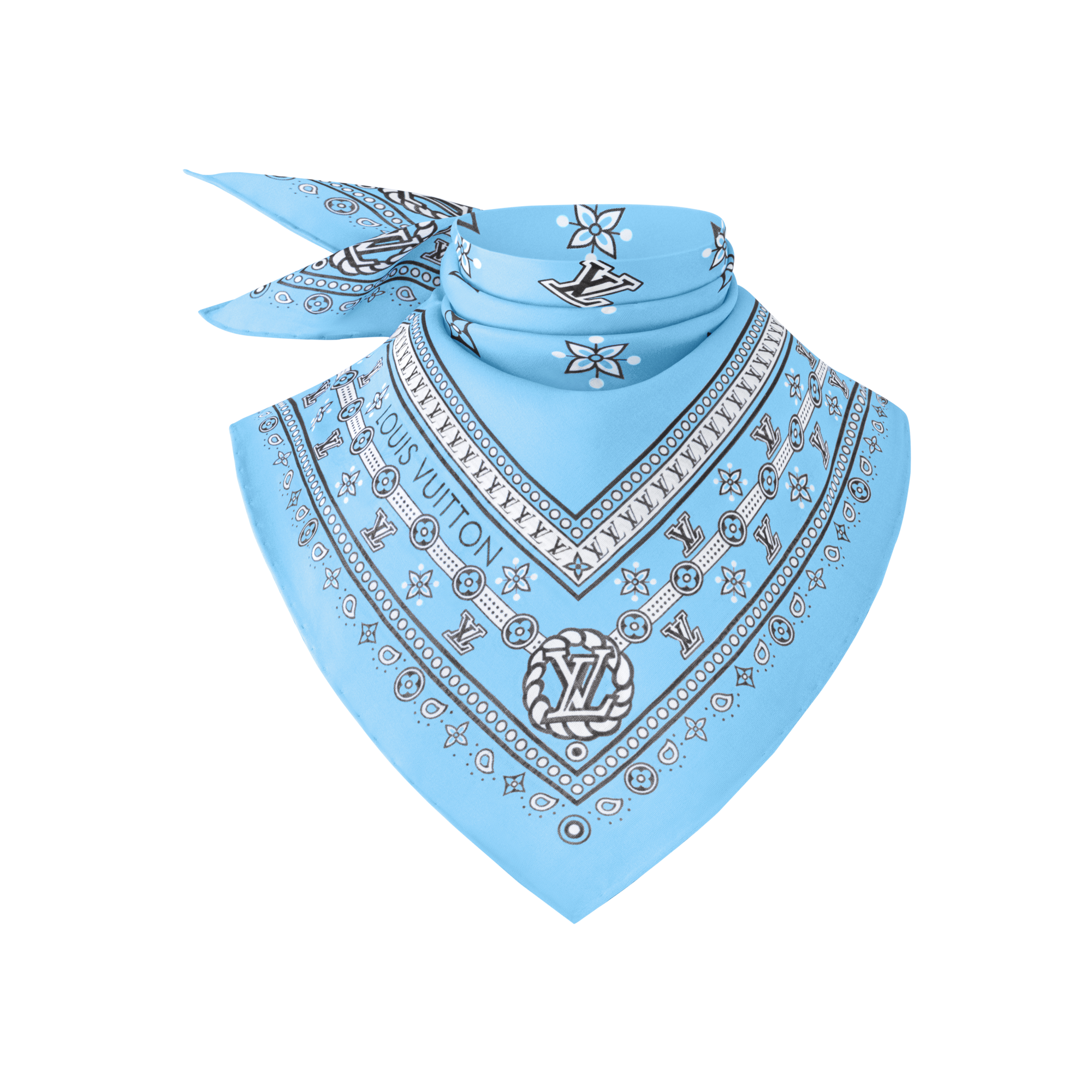 LV Bandana Square 55 S00 in Women