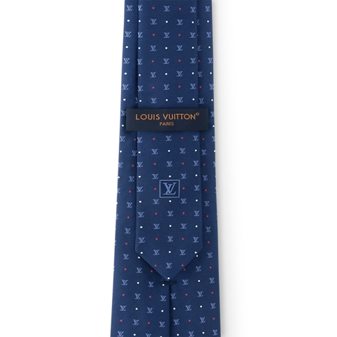 LV Blason Dots Tie S00 in Men's Accessories Ties and Pocket Squares collections by Louis Vuitton (Product zoom)