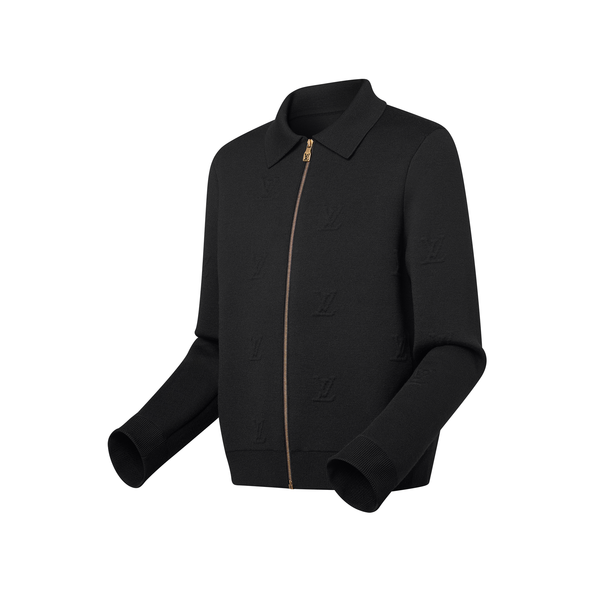 LV Blason Embossed Wool Blouson  in Men