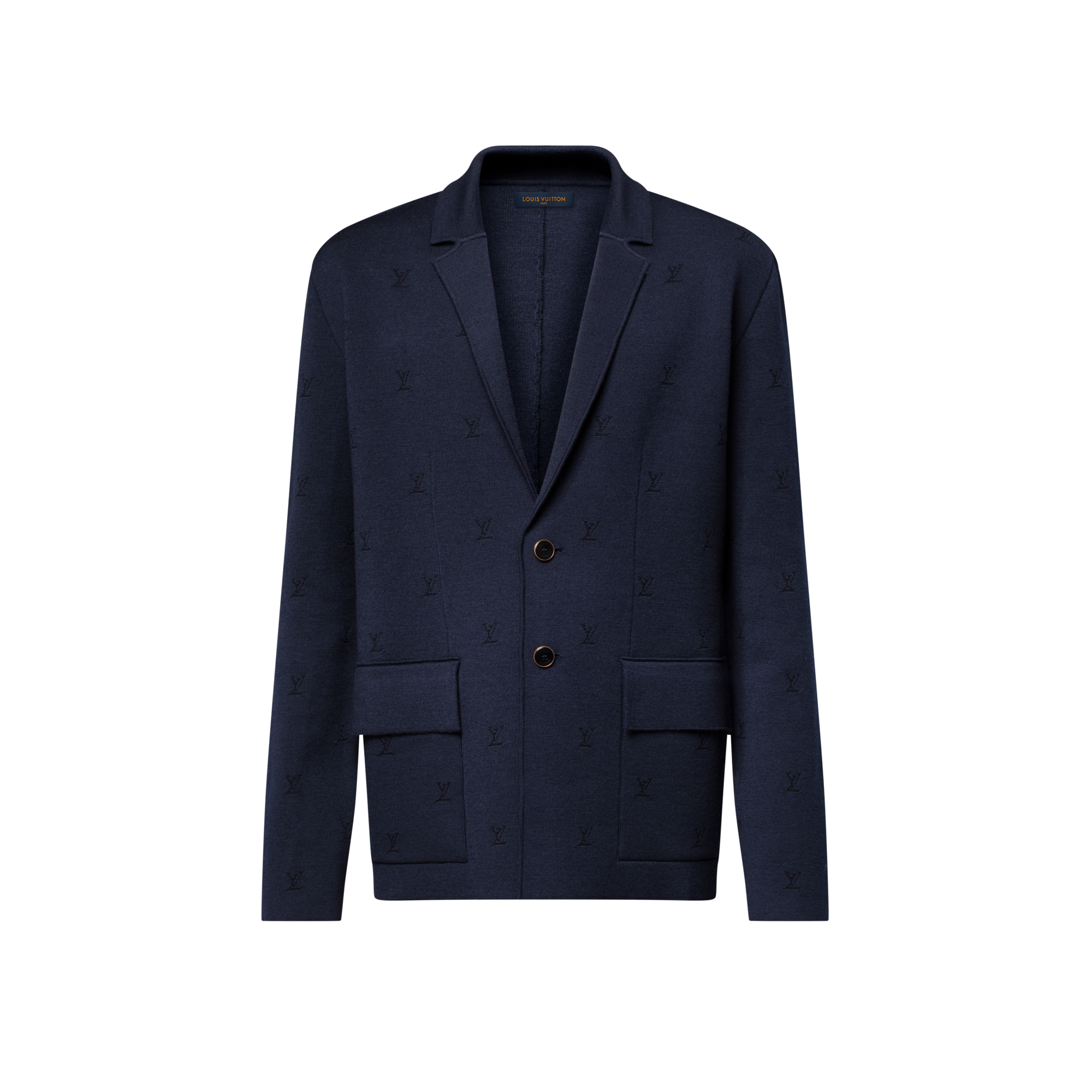 Lv Blason Knitted Blazer  in Men