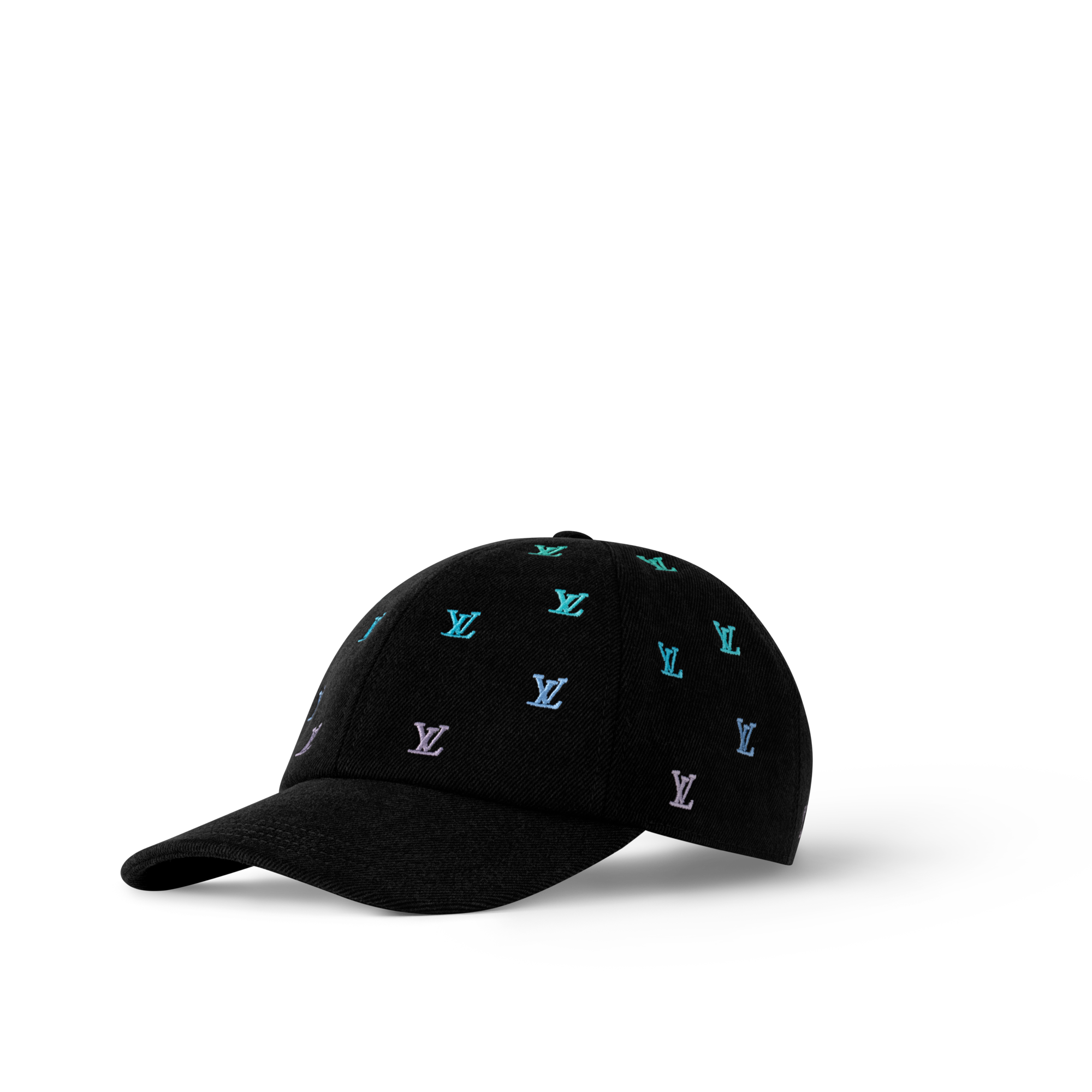 LV Blason Shading Denim Cap S00 in Men