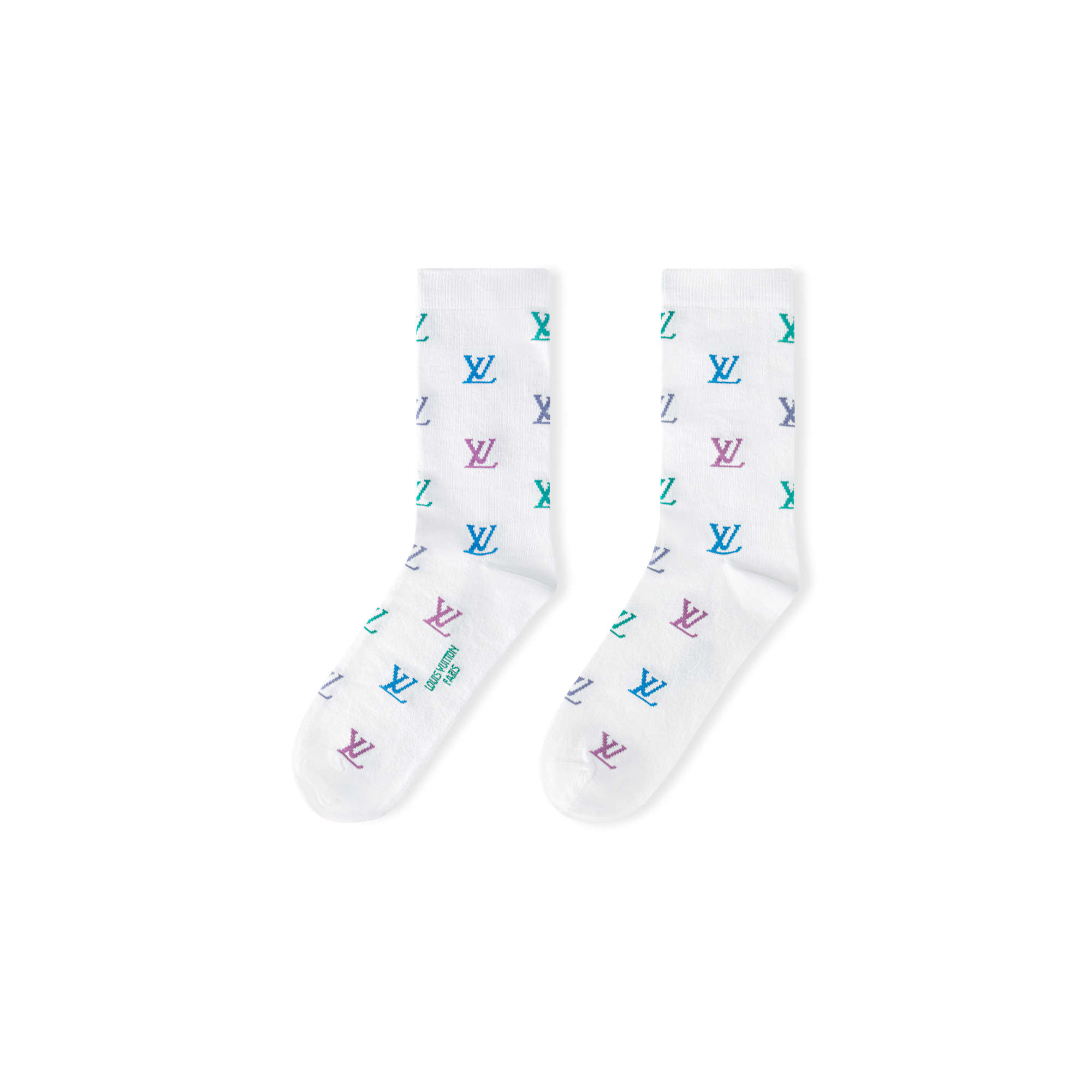 LV Blason Shading Socks S00 in Men