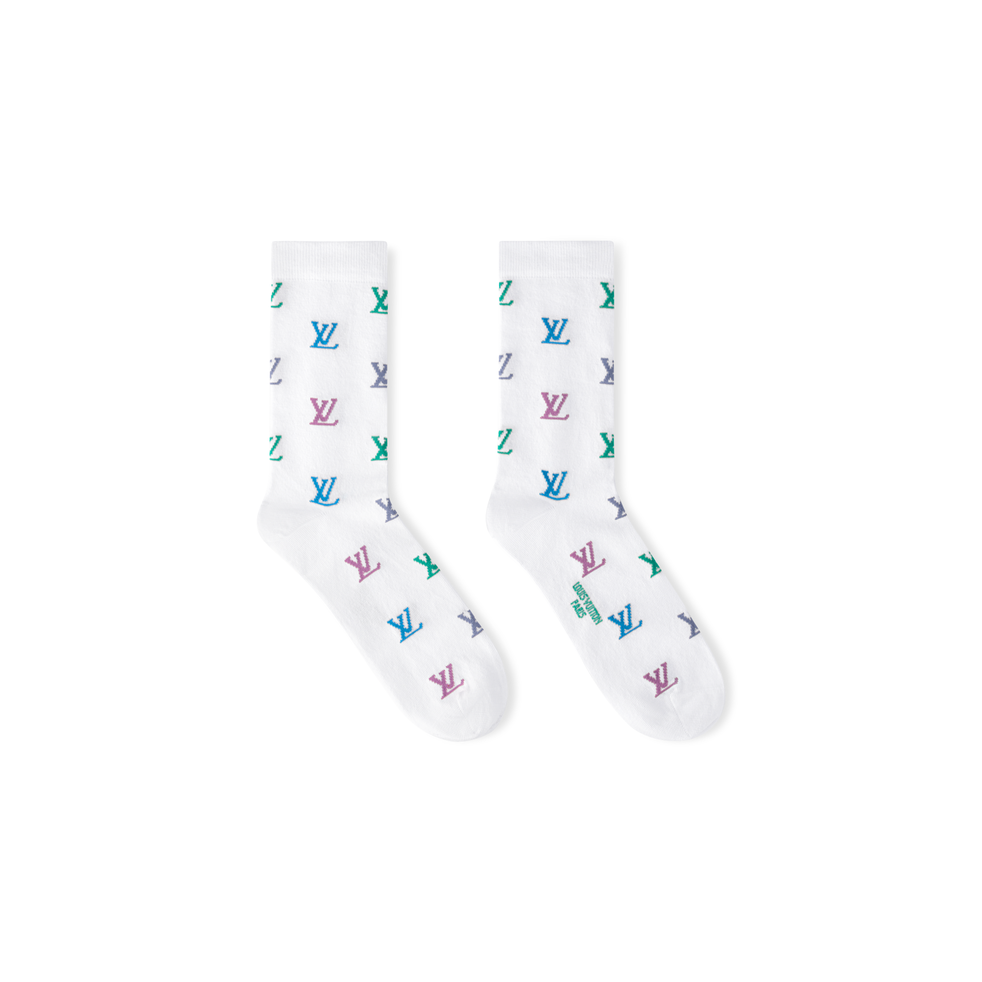 LV Blason Shading Socks S00 in Men