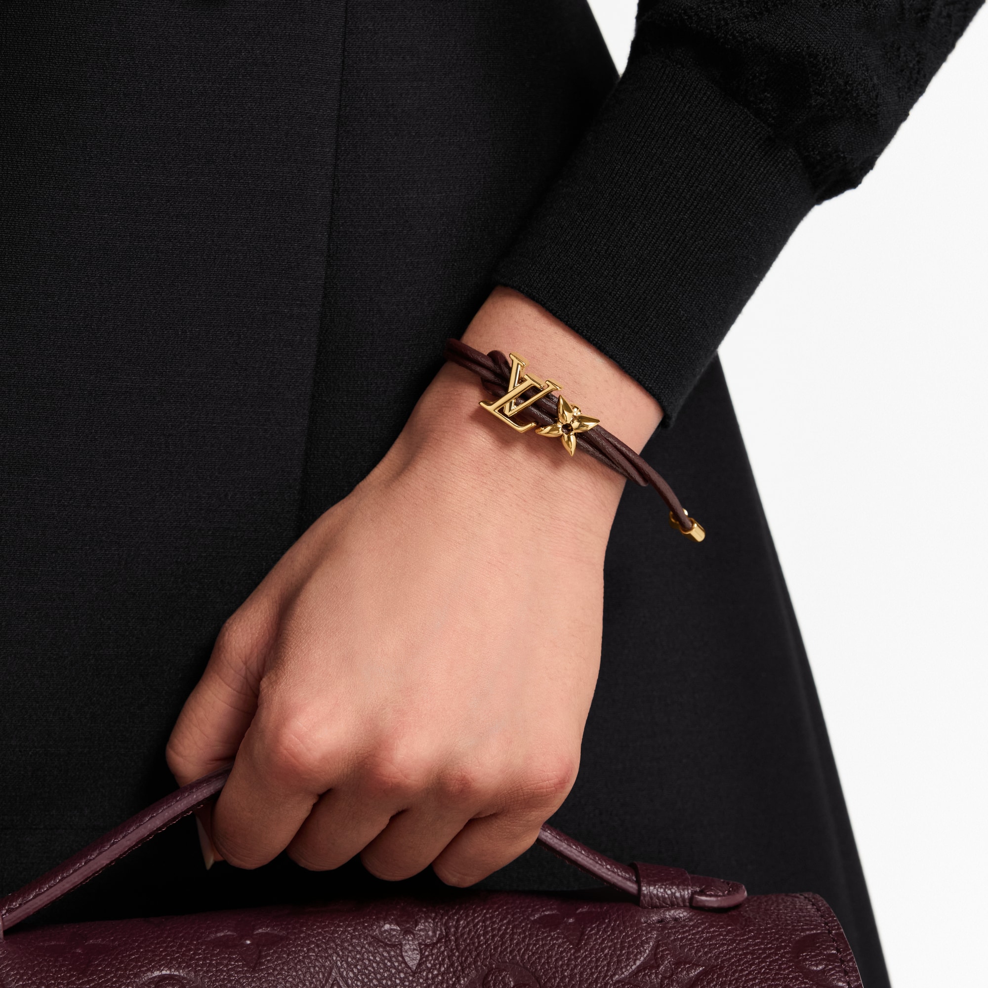 LV Bloom Bracelet Other Leathers in Women