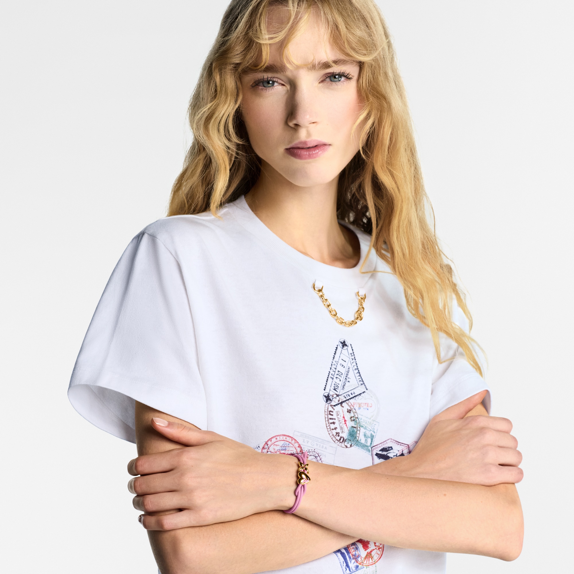 LV Bloom Heart Bracelet Other Leathers in Women