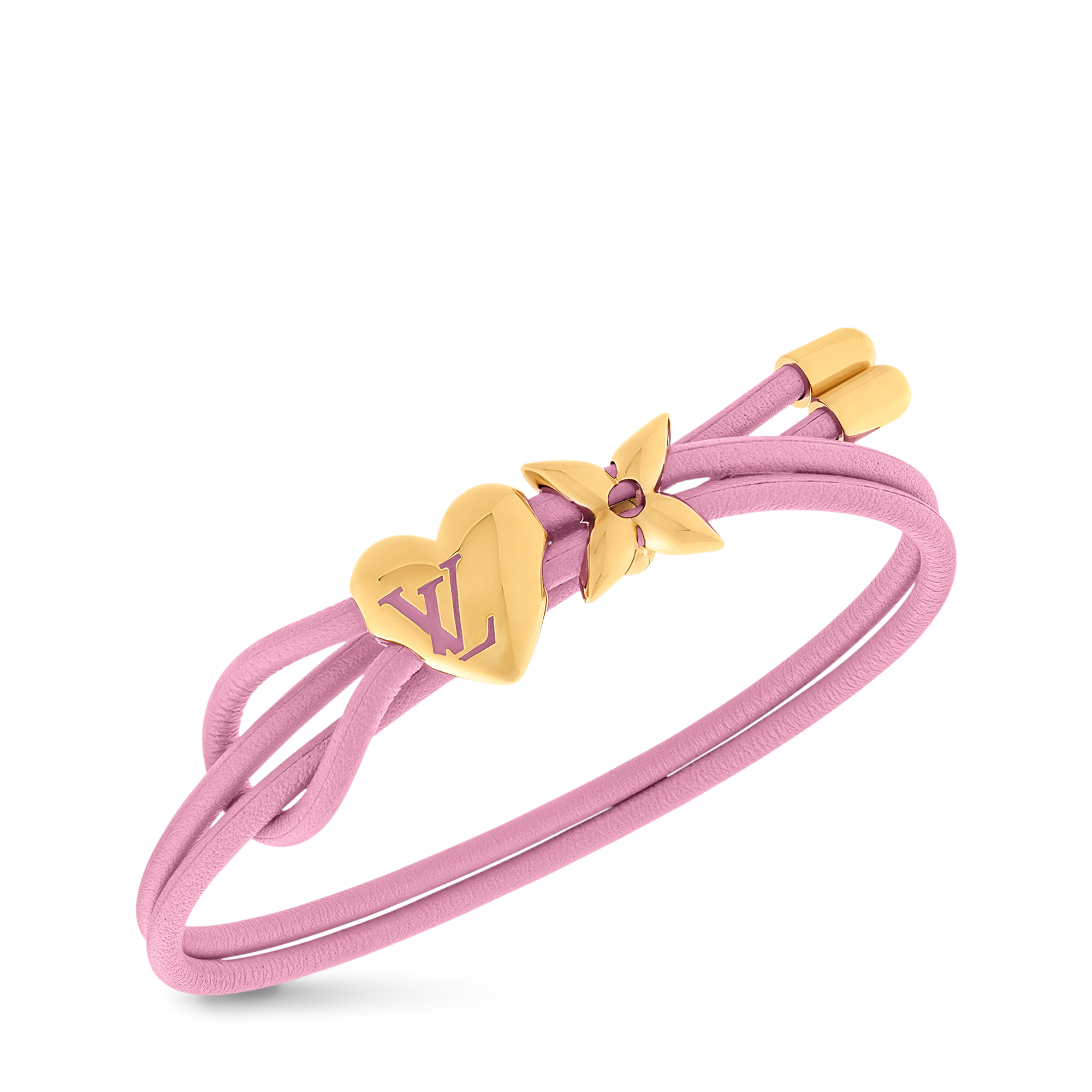 LV Bloom Heart Bracelet Other Leathers in Women