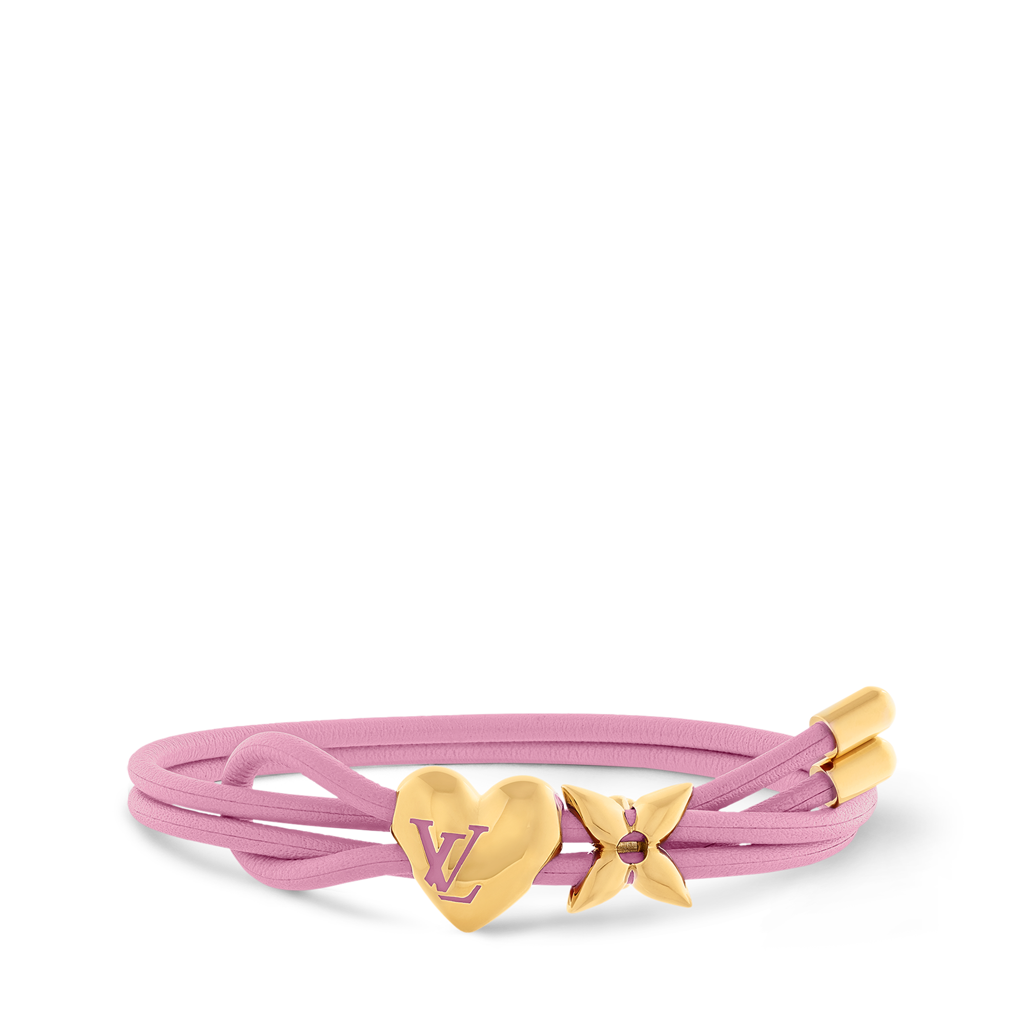 LV Bloom Heart Bracelet Other Leathers in Women