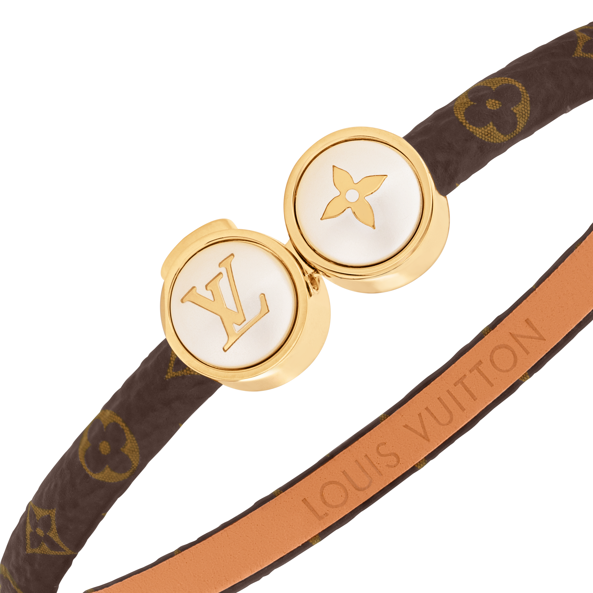 LV Blooming Bracelet Monogram Canvas in Women