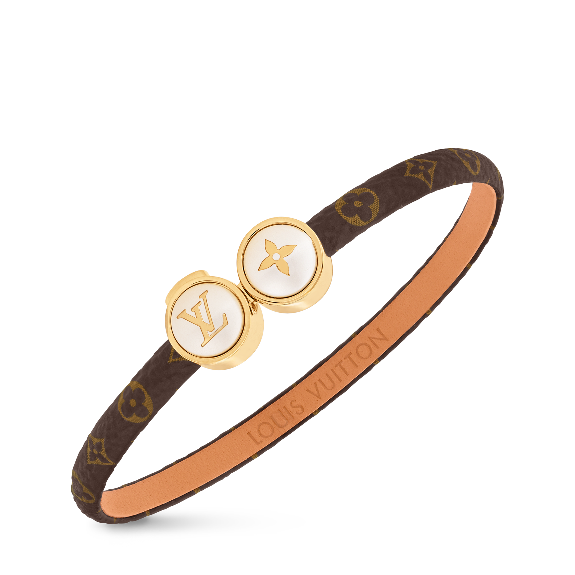 LV Blooming Bracelet Monogram Canvas in Women