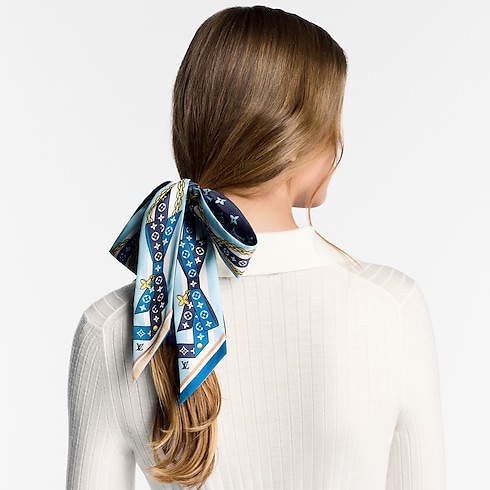 LV Bow BB Bandeau S00 in Women's Accessories Silk Squares and Bandeaus collections by Louis Vuitton (Product zoom)