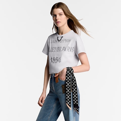 LV Bow BB Bandeau S00 in Women's Accessories Silk Squares and Bandeaus collections by Louis Vuitton (Product zoom)