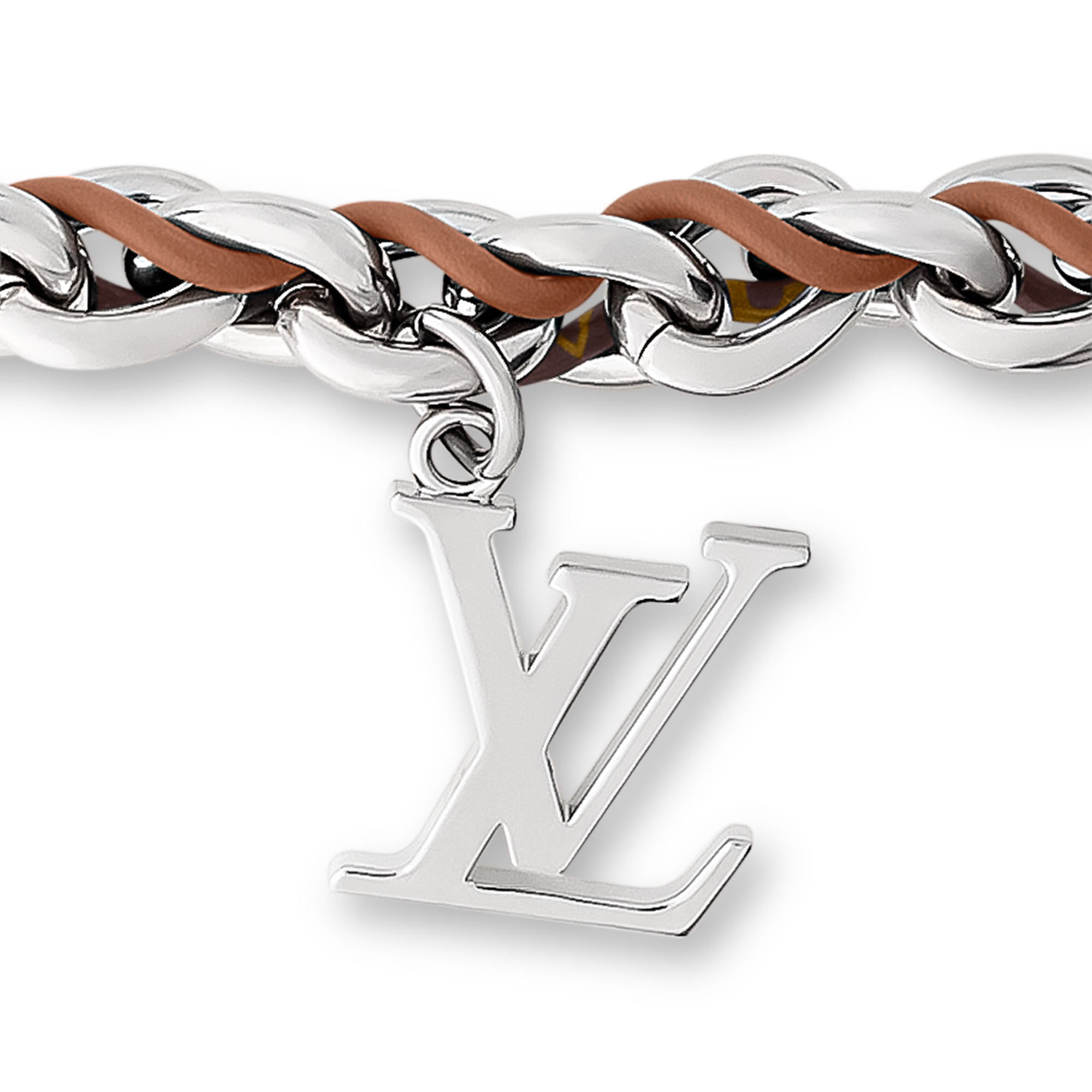 LV Braided Chain Belt S00 in Men