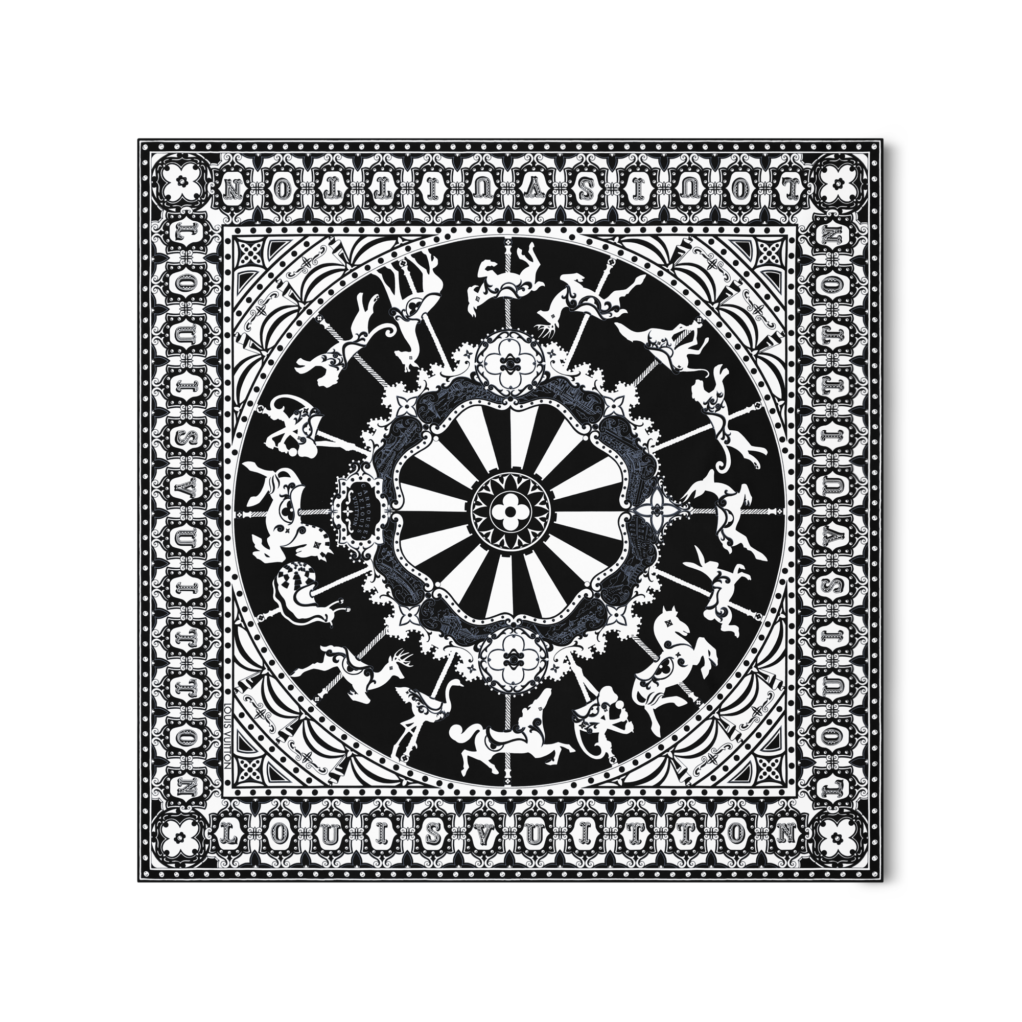 LV Carrousel Square 70 S00 in Women