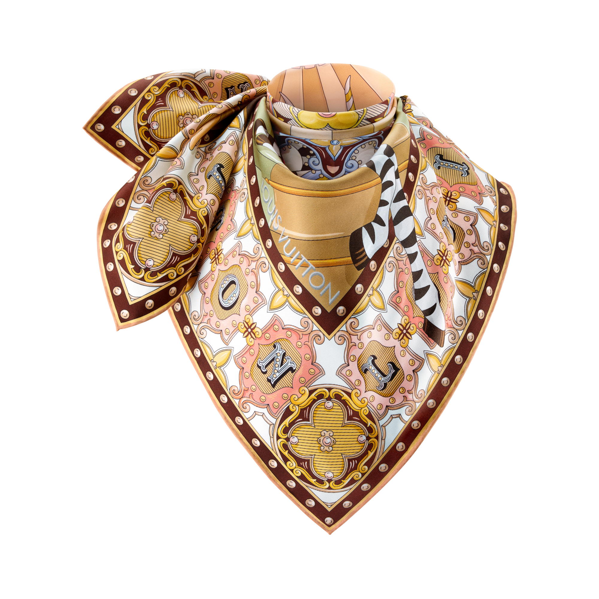 LV Carrousel Square 90 S00 in Women