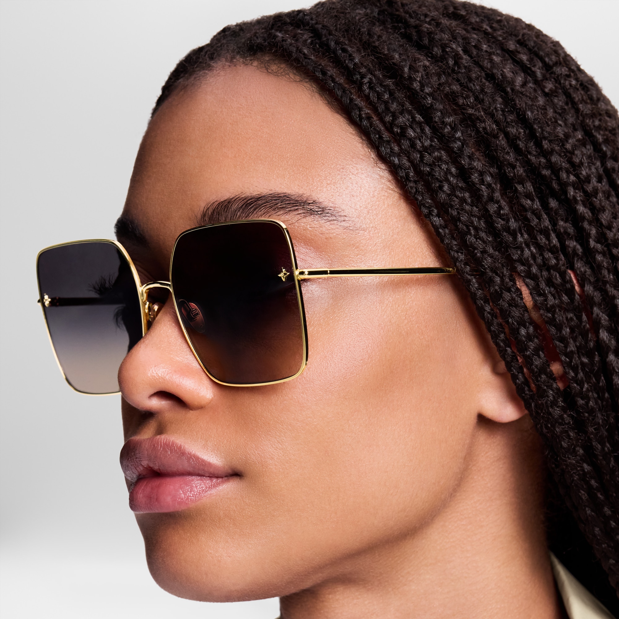 LV Charm Square Sunglasses S00 in Women