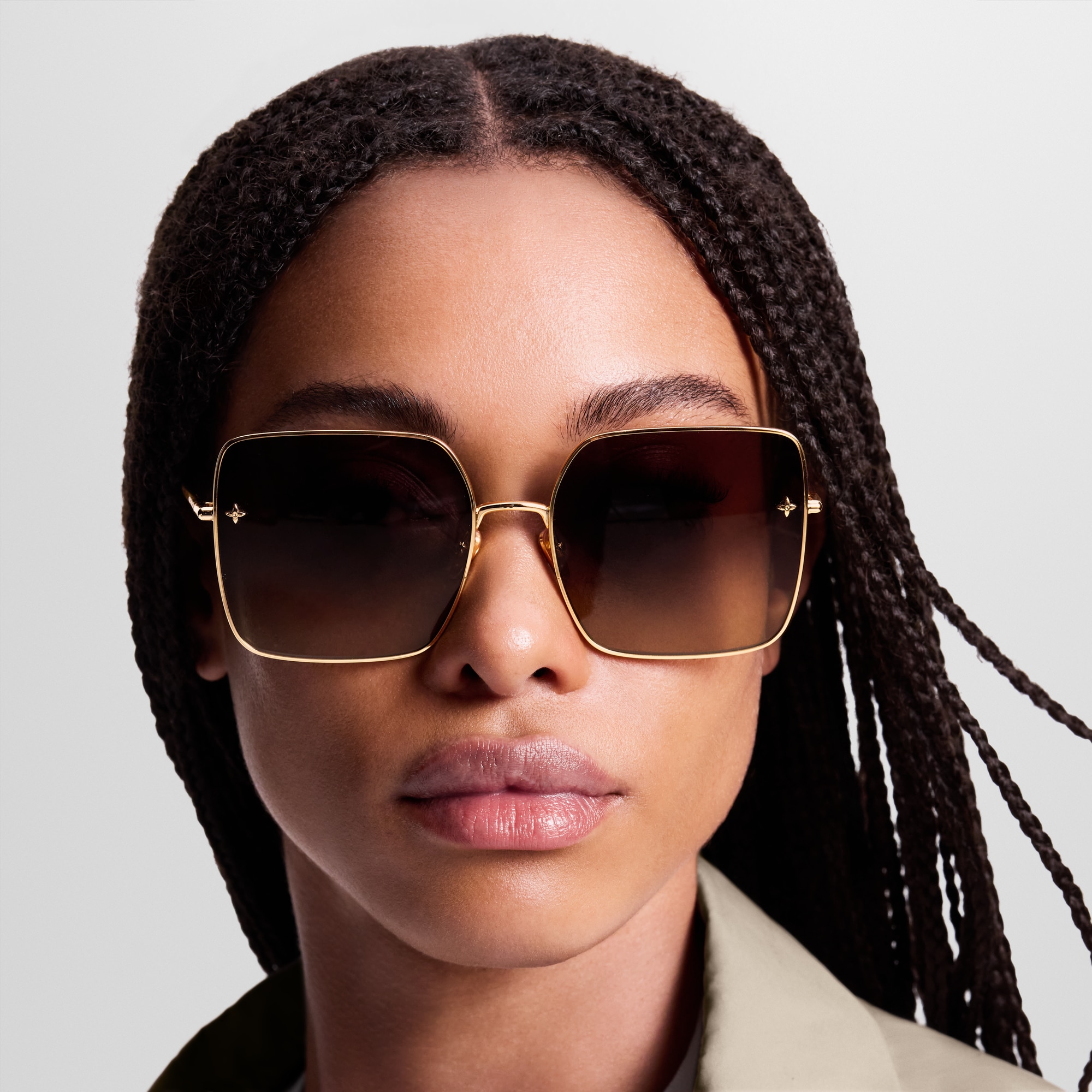 LV Charm Square Sunglasses S00 in Women