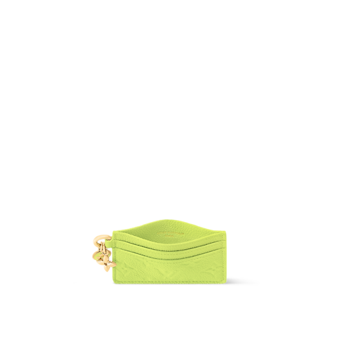 LV Charms Card Holder Monogram Empreinte Leather in Women's Wallets and Small Leather Goods Newness collections by Louis Vuitton (Product zoom)