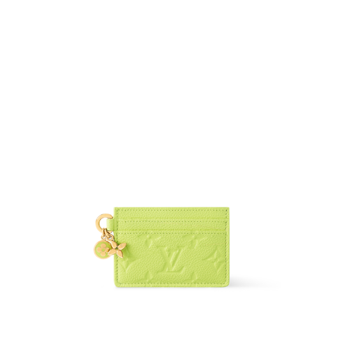 LV Charms Card Holder Monogram Empreinte Leather in Women's Wallets and Small Leather Goods Newness collections by Louis Vuitton (Product zoom)