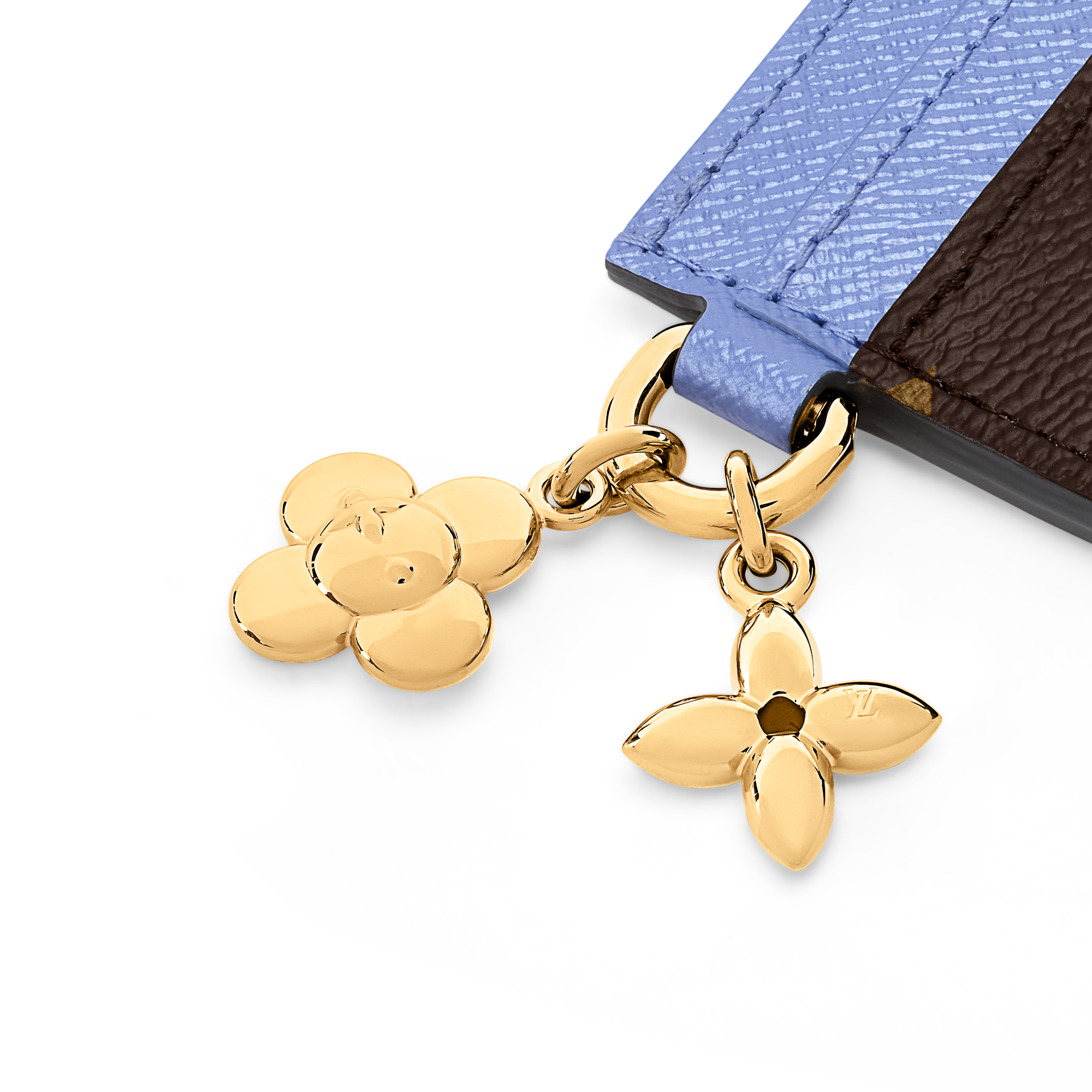 LV Charms Card Holder Monogram Canvas in Women