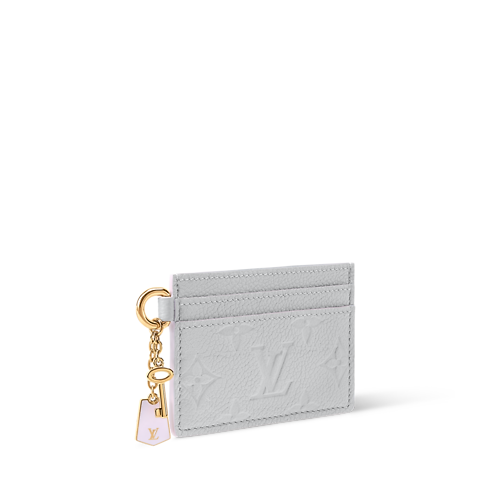 LV Charms Card Holder side view