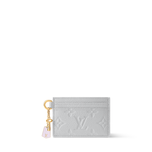 LV Charms Card Holder front view